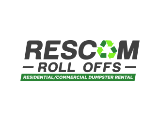 RESCOM ROLL OFFS logo design by GassPoll