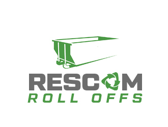 RESCOM ROLL OFFS logo design by senja03