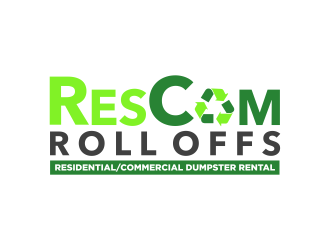 RESCOM ROLL OFFS logo design by GassPoll