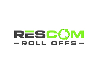 RESCOM ROLL OFFS logo design by akilis13