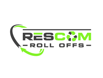 RESCOM ROLL OFFS logo design by akilis13