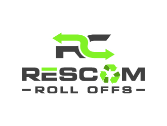 RESCOM ROLL OFFS logo design by akilis13
