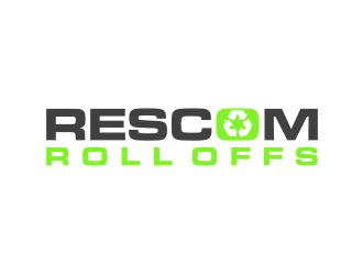 RESCOM ROLL OFFS logo design by puthreeone