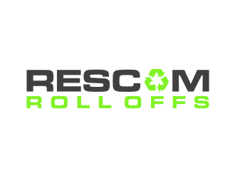 RESCOM ROLL OFFS logo design by puthreeone
