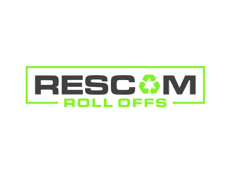 RESCOM ROLL OFFS logo design by puthreeone