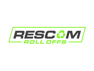 RESCOM ROLL OFFS logo design by puthreeone