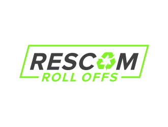 RESCOM ROLL OFFS logo design by puthreeone