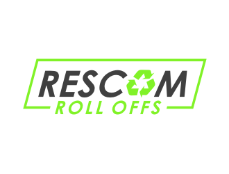 RESCOM ROLL OFFS logo design by puthreeone