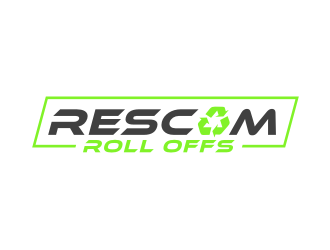 RESCOM ROLL OFFS logo design by puthreeone