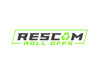 RESCOM ROLL OFFS logo design by puthreeone