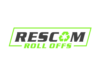 RESCOM ROLL OFFS logo design by puthreeone