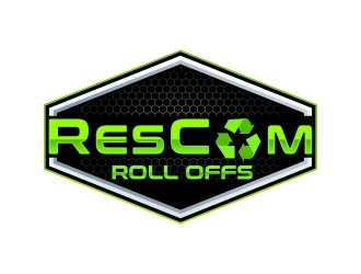 RESCOM ROLL OFFS logo design by rizuki