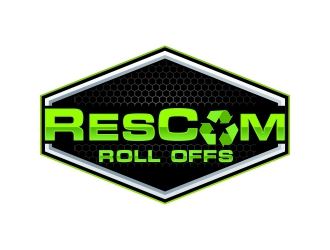 RESCOM ROLL OFFS logo design by rizuki