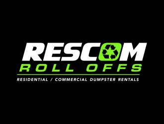 RESCOM ROLL OFFS logo design by ingepro