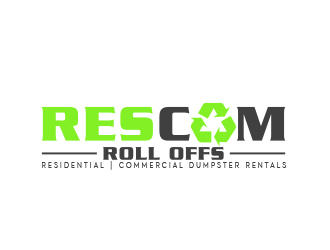 RESCOM ROLL OFFS logo design by MarkindDesign