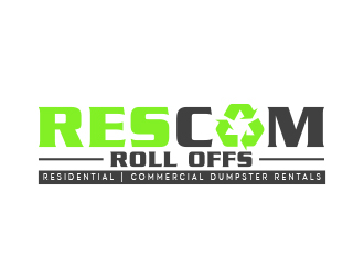 RESCOM ROLL OFFS logo design by MarkindDesign