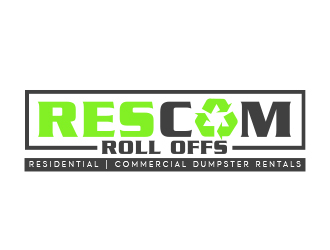 RESCOM ROLL OFFS logo design by MarkindDesign