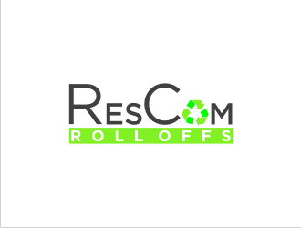 RESCOM ROLL OFFS logo design by Artomoro