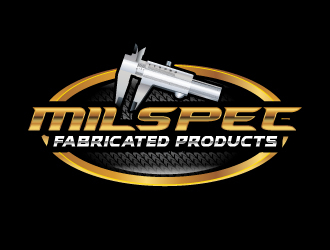 MILSPEC FABRICATED PRODUCTS, logo design by uttam