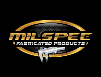 MILSPEC FABRICATED PRODUCTS, logo design by uttam