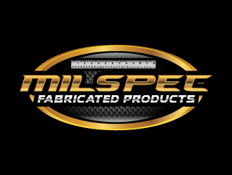 MILSPEC FABRICATED PRODUCTS, logo design by uttam