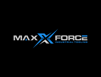 MaxxForce Industrial Tooling logo design by haidar