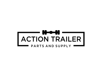 Action Trailer Parts and Supply logo design by oke2angconcept