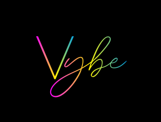 Vybe logo design by aura