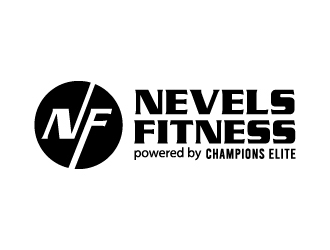 NEVELS FITNESS powered by CHAMPIONS ELITE logo design by sakarep