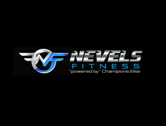 NEVELS FITNESS powered by CHAMPIONS ELITE logo design by ElonStark