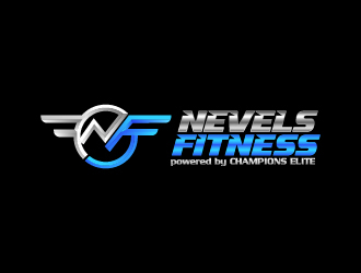 NEVELS FITNESS powered by CHAMPIONS ELITE logo design by sakarep