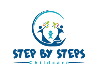 Step By Steps Childcare  logo design by Suvendu
