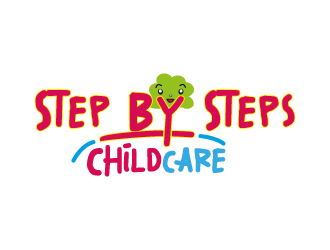 Step By Steps Childcare  logo design by Suvendu