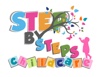 Step By Steps Childcare  logo design by Suvendu