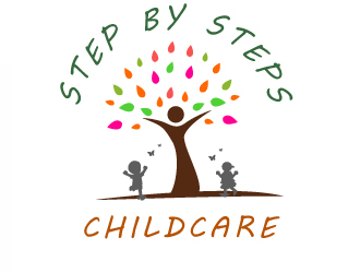 Step By Steps Childcare  logo design by Suvendu