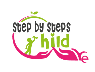 Step By Steps Childcare  logo design by Suvendu