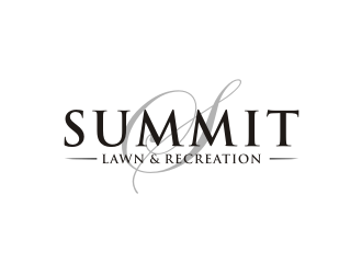 Summit Lawn & Recreation logo design by johana
