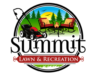 Summit Lawn & Recreation logo design by DreamLogoDesign