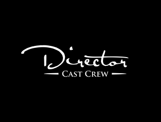 Director Cast Crew logo design by GassPoll
