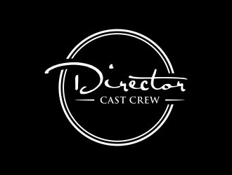 Director Cast Crew logo design by GassPoll
