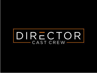 Director Cast Crew logo design by johana