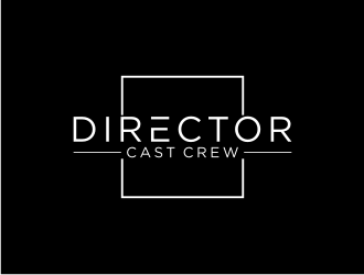 Director Cast Crew logo design by johana