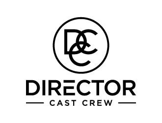 Director Cast Crew logo design by maserik
