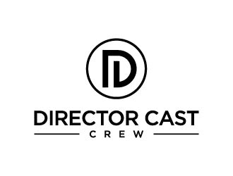 Director Cast Crew logo design by maserik