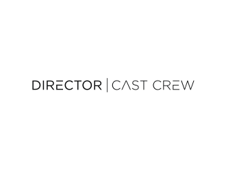 Director Cast Crew logo design by ora_creative