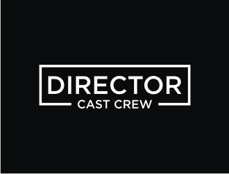 Director Cast Crew logo design by ora_creative