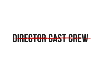 Director Cast Crew logo design by lexipej