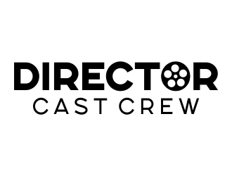 Director Cast Crew logo design by MonkDesign