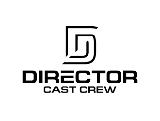 Director Cast Crew logo design by uttam