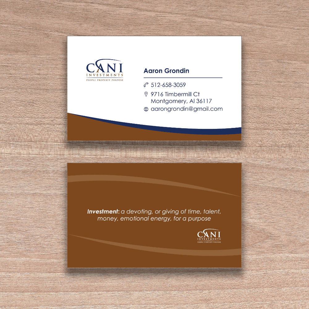 CANI Investments  logo design by planoLOGO
